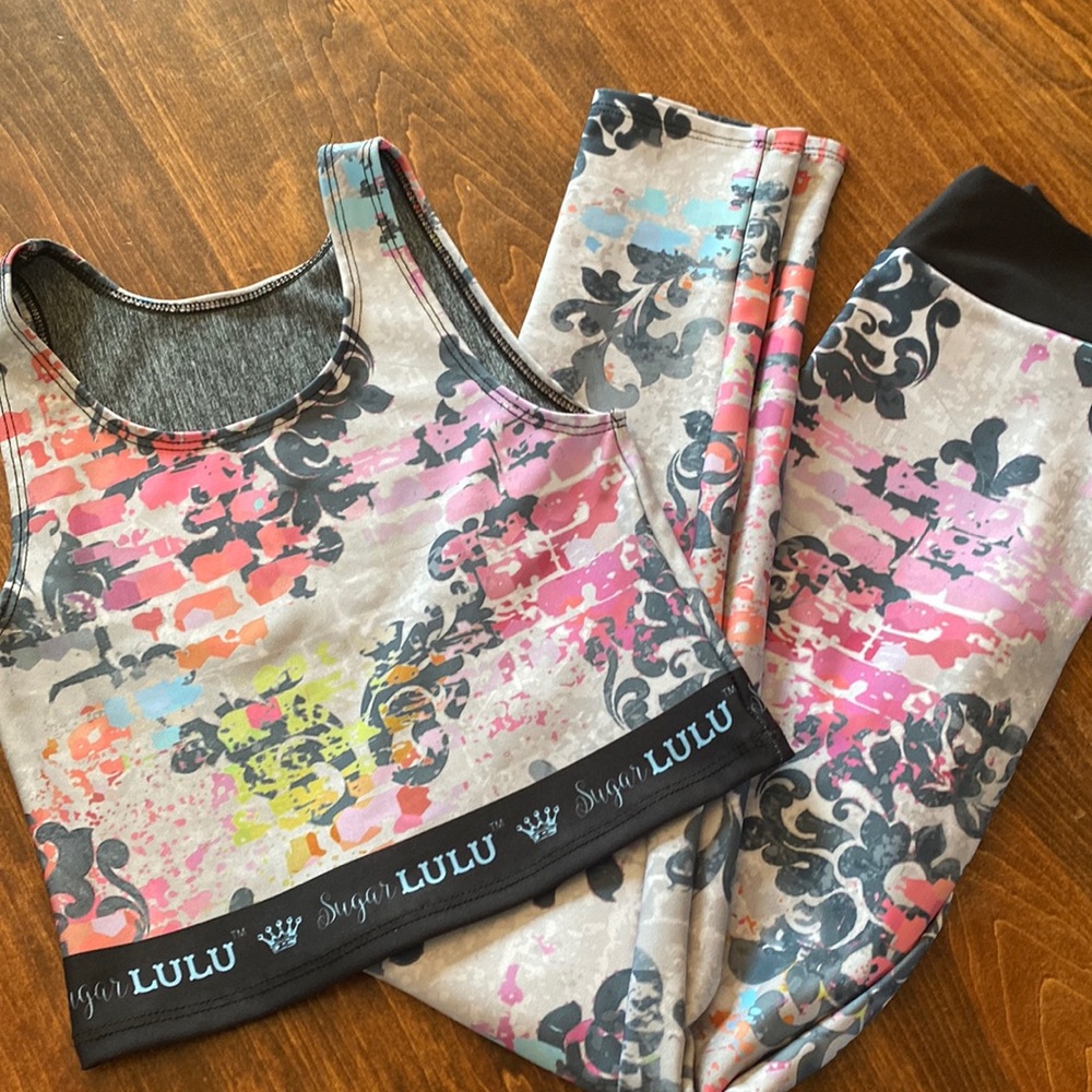 Sugar Lulu dance cheer set NEW